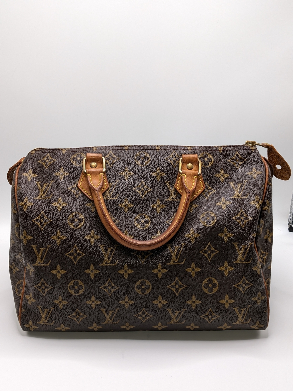Louis Vuitton Monogram Speedy 35 – Authentic Vintage